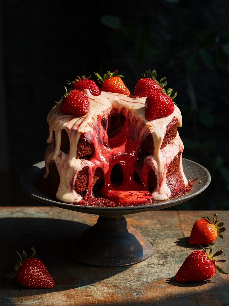Strawberry Earthquake Cake Recipe 2025 – A Mind-Blowing Dessert!